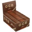 OCB Slim Virgin Unbleached Rolling Paper + Filter Tips 