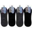 Wholesale Men's Anti-Slip Silicon Shoe Liners - Assorted Colours