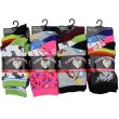 Wholesale Children's 'I Love Unicorn' Design Socks - (3 Pair Pack) - Asst. (Size 6-8½)