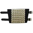 Wholesale 7 Row Pyramid Studded Leather Bracelet Wristband 