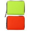 Wholesale Neon Fabric Zip Coin Purse - Assorted Colours 