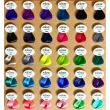Adore Hair Colour Chart - 64 Shades 