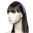 Wholesale 2.5cm Wide Velvet Padded Aliceband - Assorted Colours