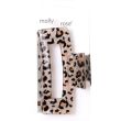 Glitter Animal Print Hair Clamp