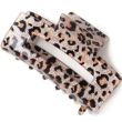 Glitter Animal Print Hair Clamp