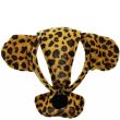 Animal Headband with Ears - Leopard Design