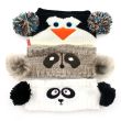 Animal Headbands With Pom-Pom Ears - Assorted Designs 