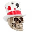 Wholesale Casino Jack - Skull Figurine - 20cm