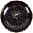 Astrology Wheel Ceramic Incense Holder