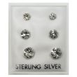 Austrian Crystal Claw Set Studs - Assorted Sizes