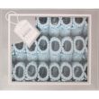 Nursery Time Knitted Baby Boots-Sky