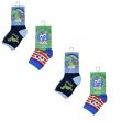 Wholesale Baby Boys Monster/Dino Design Socks (3 Pair Pack) - Asst.