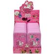 Baked & Bunny Printed Plastic Rolling Box - Pink (12.5x7.5cm)