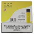 Wholesale Elf Bar 600 Disposable Ecig - Banana Ice