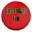Wholesale Bastards Print Click Clack Metal Tins