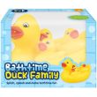 Bathtime Duck Family -Bright Yellow Colour