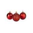 Wholesale Christmas Baubles Set- Red (12pcs)