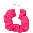 Berry Knit Texture Hair Scrunchie (10cm)
