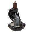 Wholesale Backflow Incense Burner - Hand & Lotus Flower