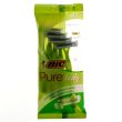 Wholesale BiC Pure Lady Triple Blade Disposable Razors With Aloevera 