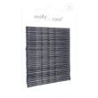 Black 45mm Kirby Hair Grips - Pack of 36