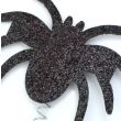 Black Glitter Spider Deeley Bopper