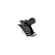 Black and Tort Curved Hair Clamps - Assorted - 4cm
