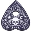 Black and White Spirit Board with Planchette – 38.5cm