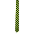 Black & Neon Green Stripe Tie