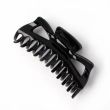 Black Plastic Hair Clamps - 14cm