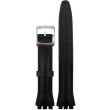 Black Replacement Watch Straps - Assorted Colours - 17mm