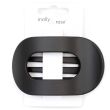 Black, Tort and Sand Oval Matte Hair Clamps - Assorted - 9cm