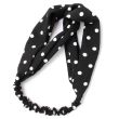 Black & White Polka Dot Knot Bandeau - Assorted