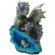 Blue Nest Guardian Dragon Figurine – (13cm)