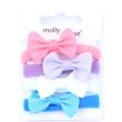 Bow Design Jersey Ponios - Assorted Colours (8mm x 4cm)