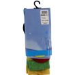 Wholesale Boy's Card Of 3 Fresh Feel Assorted Cotton Lycra Socks(UK - 3-5)
