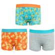 Boys Safari Print Trunks (3 Pack) - Assorted