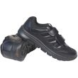 Boys' School Uniform Shoes with Velcro Fastening - UK 2 - Black