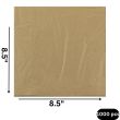 Brown Kraft Paper Bag 8.5'' x 8.5' (1000pcs) 
