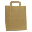 Wholesale Brown Kraft Paper Takeaway Bags