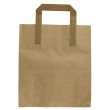 Wholesale Brown Kraft Paper Takeaway Bags