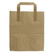 Wholesale Brown Kraft Paper Takeaway Bags