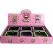 Bud Love Square Glass Ashtray - Assorted (9.3x4.3cm)