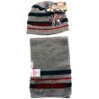Captain America Design Hat and Scarf Set - Assorted Colours & Sizes