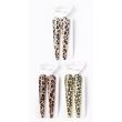 2pcs Animal Print Acrylic Beak Clips - 8cm 