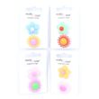 Card Of 2 Assorted Childrens Flower Rings