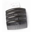 Pack Of 4 Side Hair Combs - 9cm(Black)