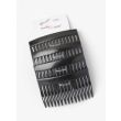 Wholesale Card of 4 Black Side Combs 