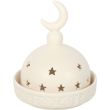 Ceramic Mosque Incense Cone and Tealight Holder