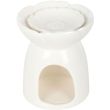 Ceramic Peony Flower Oil Burner and Wax Warmer - 13cm